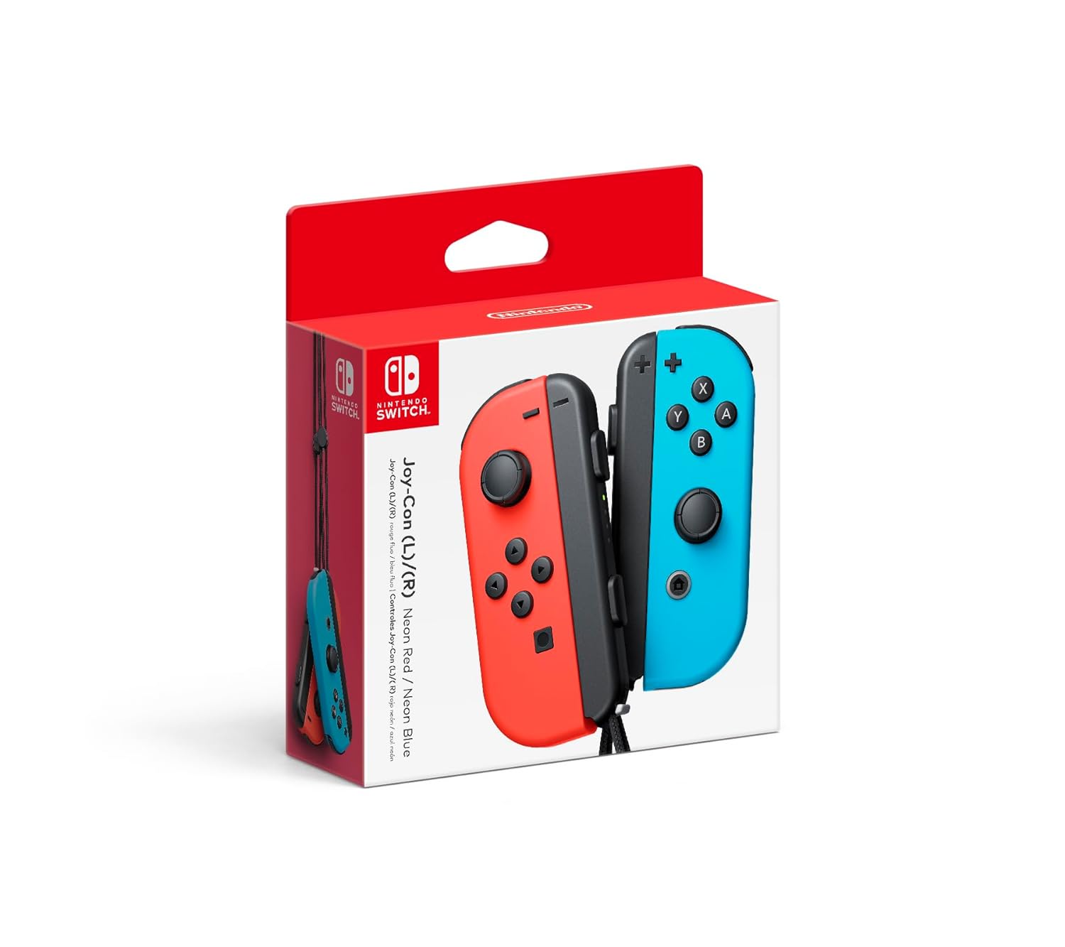 Buy Nintendo Switch Joy Con Neon Blue/Neon Red in India